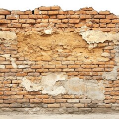 Obraz premium Detailed Red Brick Patterns: Design Motivation for Architects