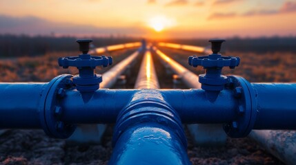 Raw material transportation – oil and gas through pipes