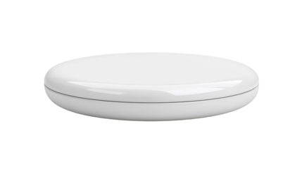 White object on a textured green and blue plaid background, study in texture, pattern, color contrast