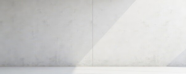 Smooth, light grey concrete wall panel Minimalist, clean lines , bright, clean