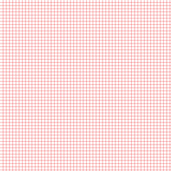 Red grid pattern background. Grid templates isolated on white background. Square grid lines black background - stock vector in eps 10.