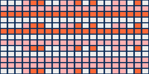 Fototapeta premium Abstract pixel background cover vector. Modern digital wallpaper with colorful.