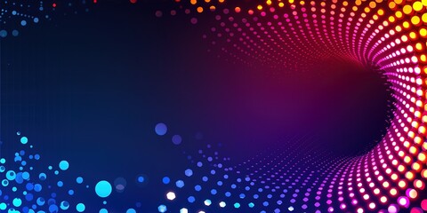 Fototapeta premium Groovy colorful gradient background with texture and dark wave effect Minimalistic Photo 