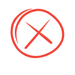 doodle prohibition sign