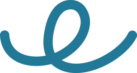 Obraz premium blue zigzag,wavy line