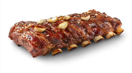 A gourmet slow-roasted beef rib