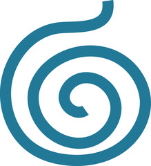 blue zigzag,wavy line