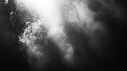 A textured black-and-white vertical background with a foggy, grungy vibe for artistic photography.