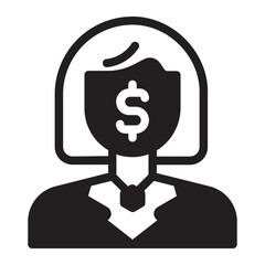 Investor  glyph icon