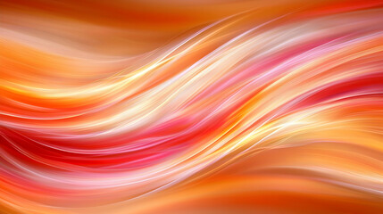 Obraz premium Abstract orange and red wave background design for website header
