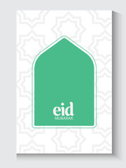 Ramadan and Eid greeting cards background with copy space,Eid Al-Fitr Mubarak, Ramadan Kareem, Islamic Style Greeting Background Collection with Arabic Ornaments in Modern design with geometric shape.