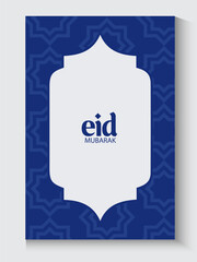 Ramadan and Eid greeting cards background with copy space,Eid Al-Fitr Mubarak, Ramadan Kareem, Islamic Style Greeting Background Collection with Arabic Ornaments in Modern design with geometric shape.