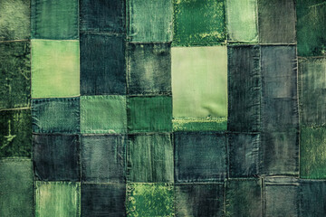 Fototapeta premium pattern of fabric with patch work.