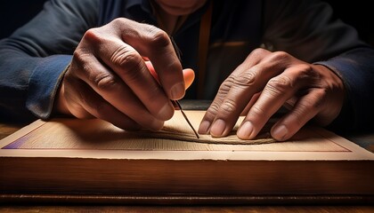 Every chisel mark contributes to the final masterpiece.  