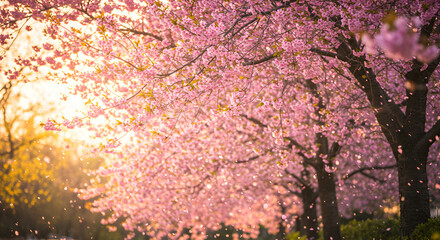 pink cherry blossom