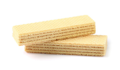 Wafers isolated on white background with clipping path