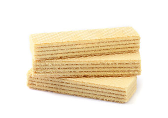 Wafers isolated on white background with clipping path