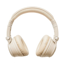 Minimalist Over-Ear Headphones Mockup for Digital Use
