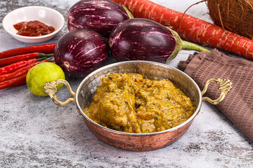 Indian chicken masala corma curry