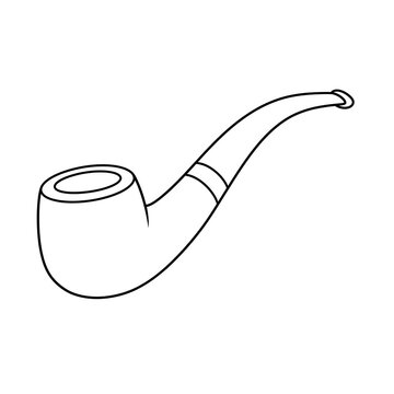 recommend clip art: smoking pipe sketch 