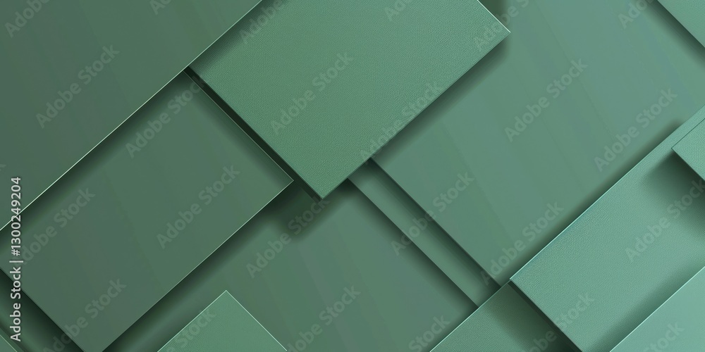 Poster swirling emerald green fluid shapes with marbled texture. background image of 3d rendering digital w