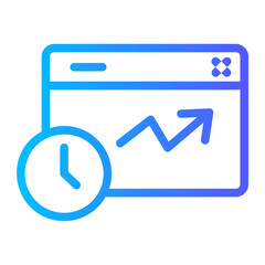 Future gradient icon