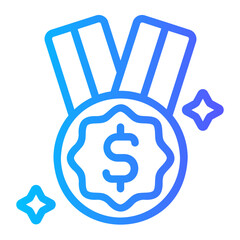 reward gradient icon