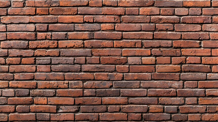 Obraz premium Close Up Of Weathered Red Brick Wall Texture Pattern Background