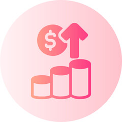 capital gradient icon