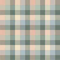 Pattern checkered seamless.  Blue, green, pink and milk checkered.  Fashion print design. For fabric, paper gift, textile, fashion design, home decor, creative works