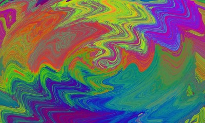Vibrant Abstract Swirling Design for Creative Projects