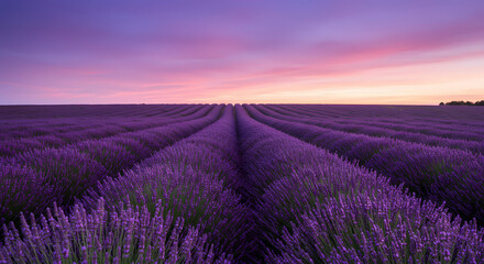 Obraz premium lavender field in provence france