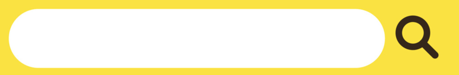 yellow search bar