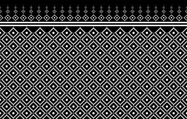 Textile, Vector illustration of fabric pattern or geometry texture modern pattern