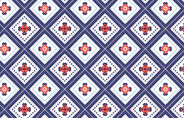Textile, Vector illustration of fabric pattern or geometry texture modern pattern