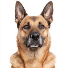 Playful dog frolicking in the grass with a bright smile and eager expression ready to join in fun adventures and playtime