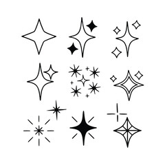 Obraz premium set of stars