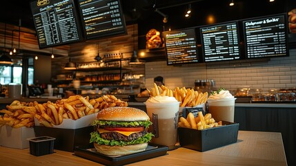 A Shake Shack location in Vernon Hills, IL, showcasing the popular American fast-food chain known for burgers and milkshakes.