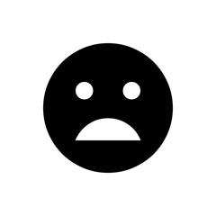 Fototapeta premium Sad Face Icon 