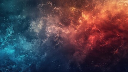 Fototapeta premium Abstract vivid color wave express and emphasize energetic signal. Seamless texture of vividness curve swirling convey sense of harmony and wonderful scene perfect for effect and graphic design. AIG53.