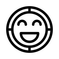 Obraz premium social bonding line icon