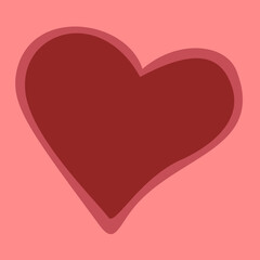red heart 