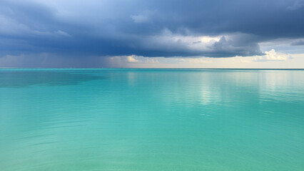 Fototapeta premium blue sky and sea
