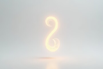 Naklejka premium Dramatic Glowing in Vivid Color