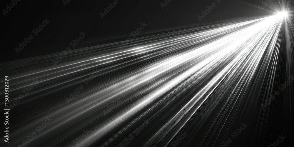Aufkleber bright beams of light radiate from a central point against a dark background in a striking display o