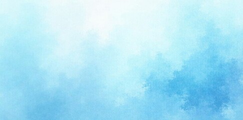 Obraz premium Soft, ethereal light blue watercolor wash, subtle texture , sky, serene