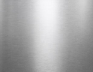 Brushed Silver Metal Texture. Smooth Gray Gradient Metallic Background.