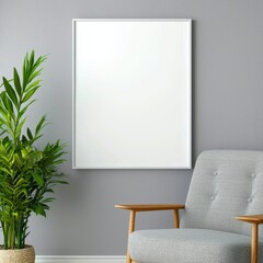 Lush green plant thriving in a bright and inviting living room filled with natural light and cozy decor elements