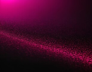 Obraz premium A vibrant abstract background featuring sparkling pink particles against a dark backdrop.