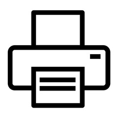 printer icon design